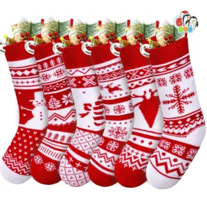 knit christmas stockings large 1