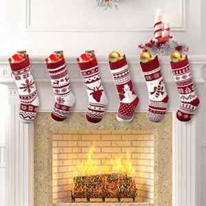knit christmas stockings large 6