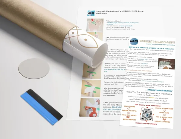 kolam wall stickers 4