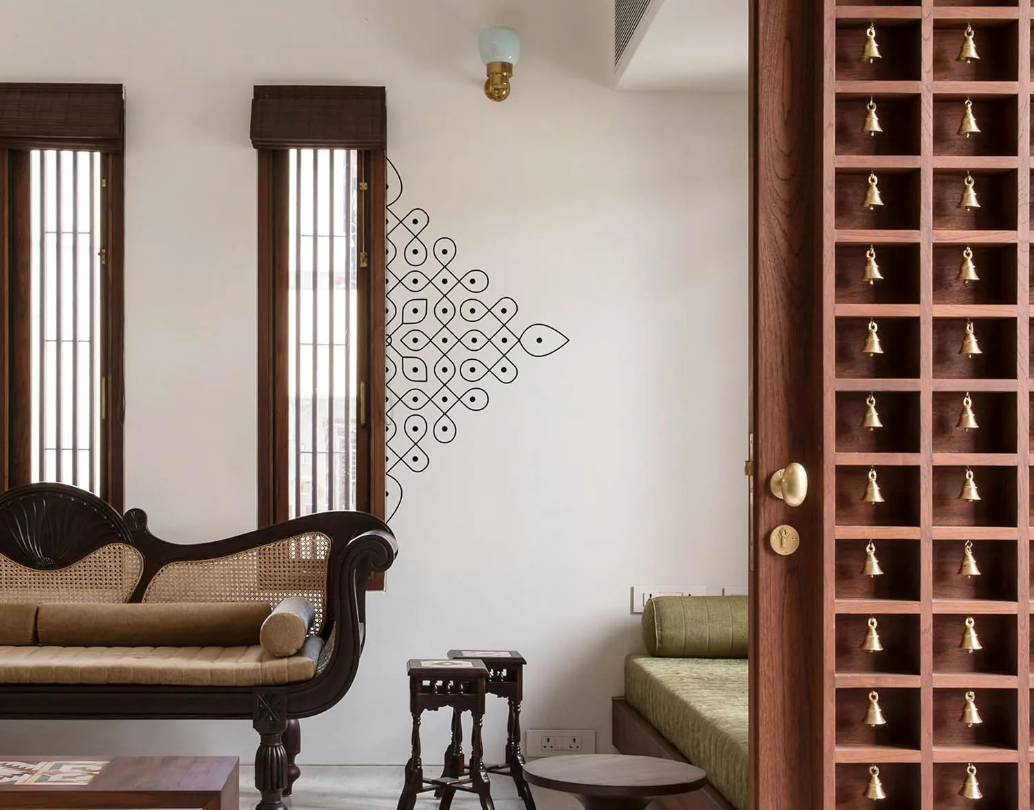 kolam wall stickers 6