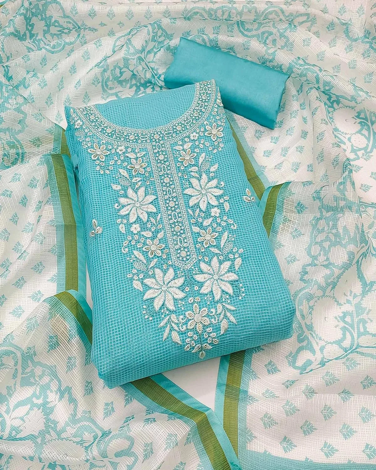 kota doria dress material 2