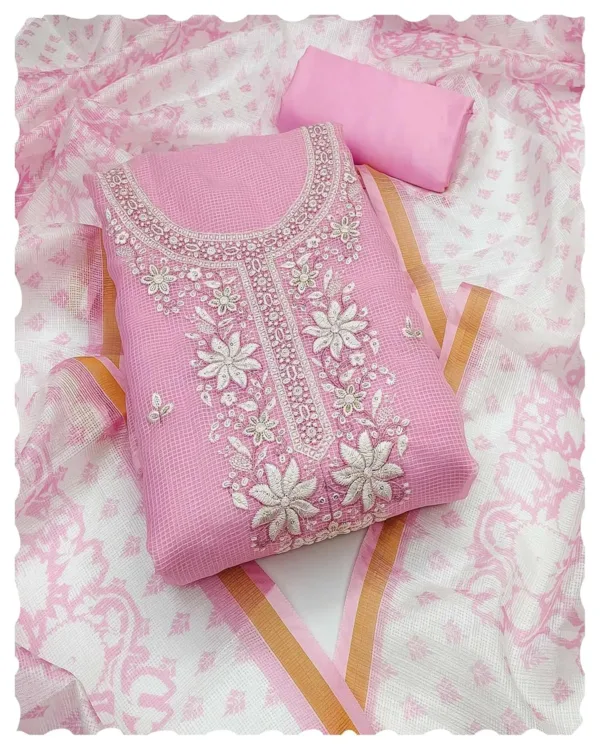 kota doria dress material 4