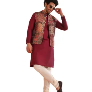 kurta jacket set 1