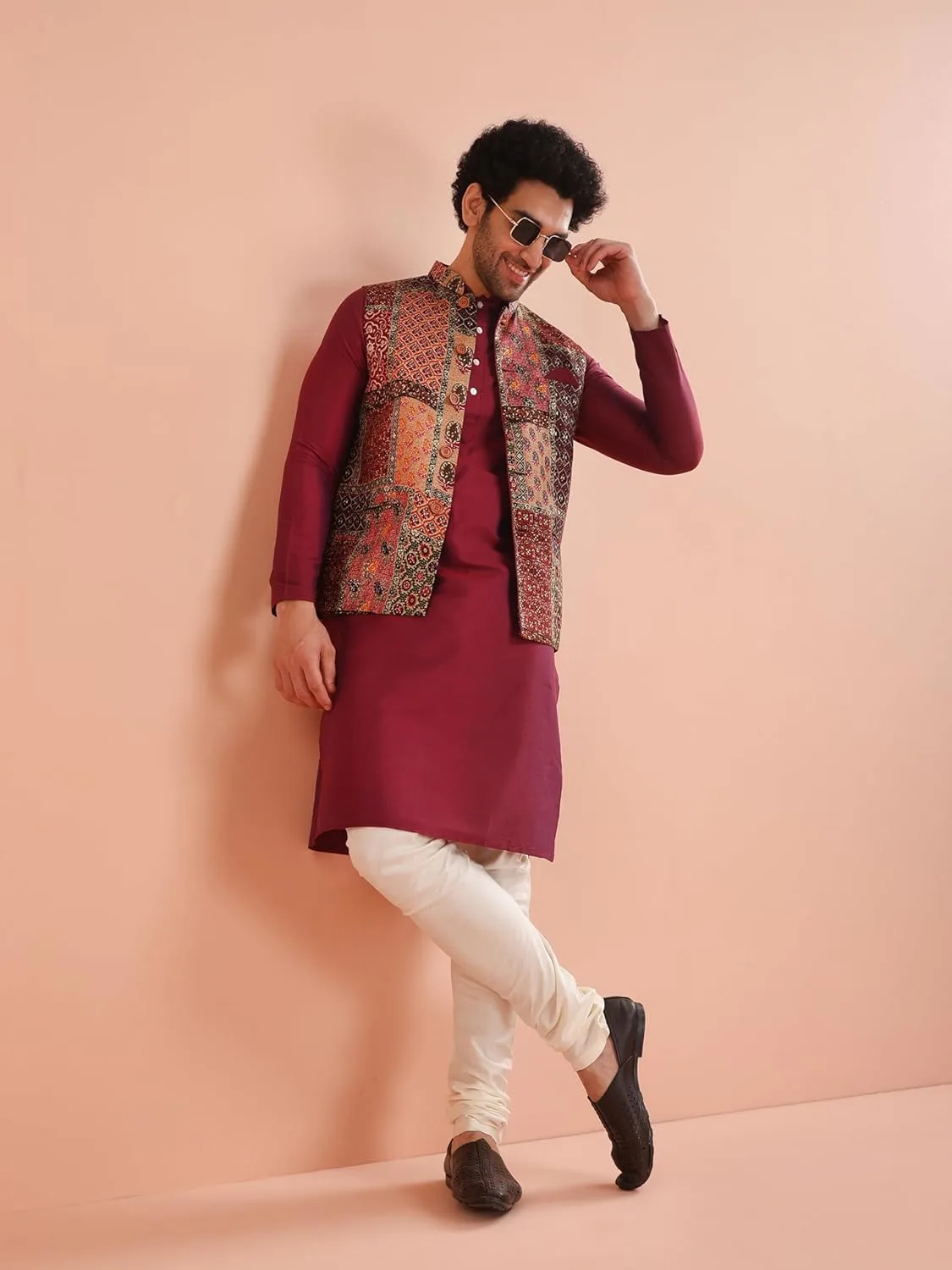 kurta jacket set 6