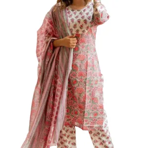 kurta trouser dupatta set 1