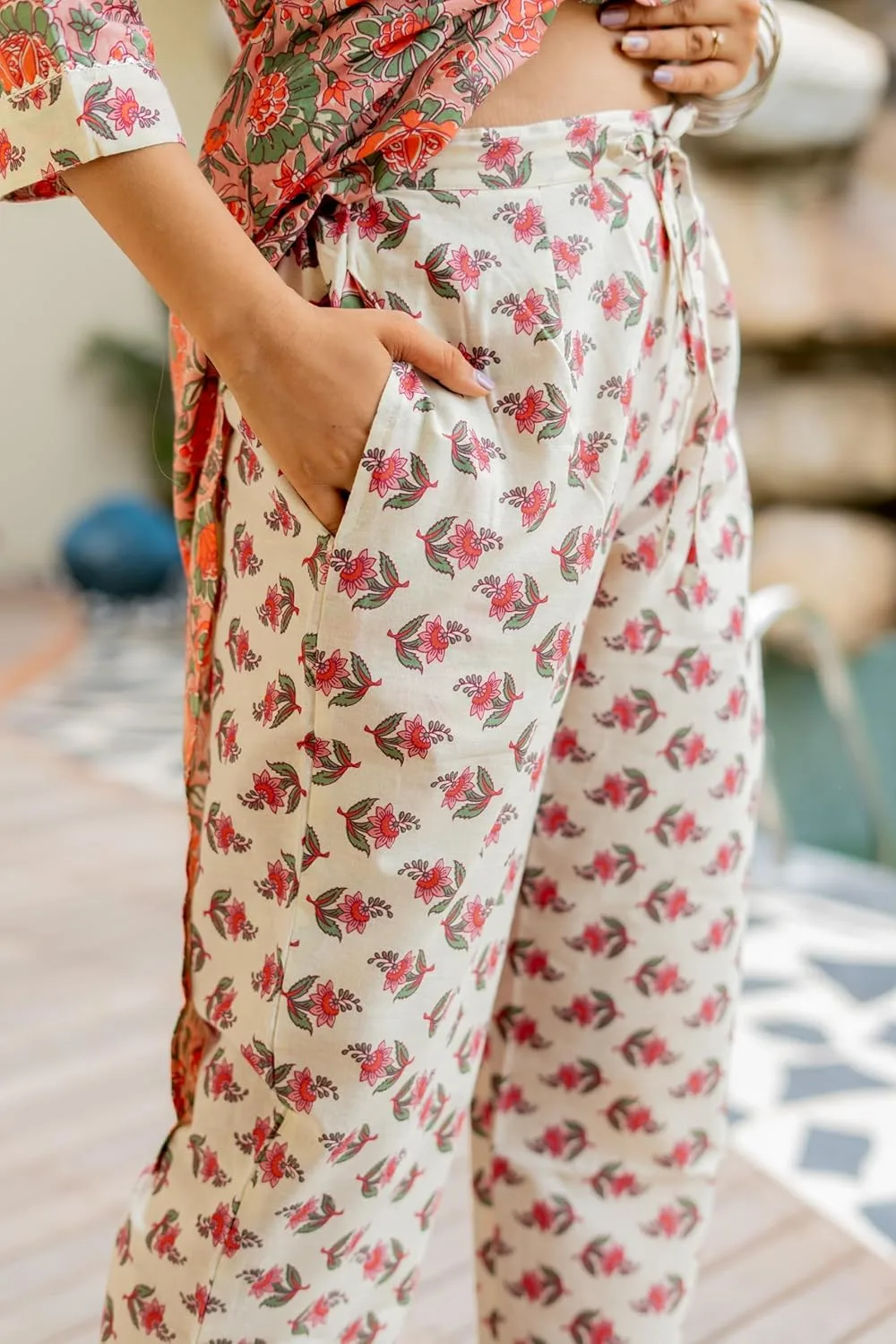 kurta trouser dupatta set 5