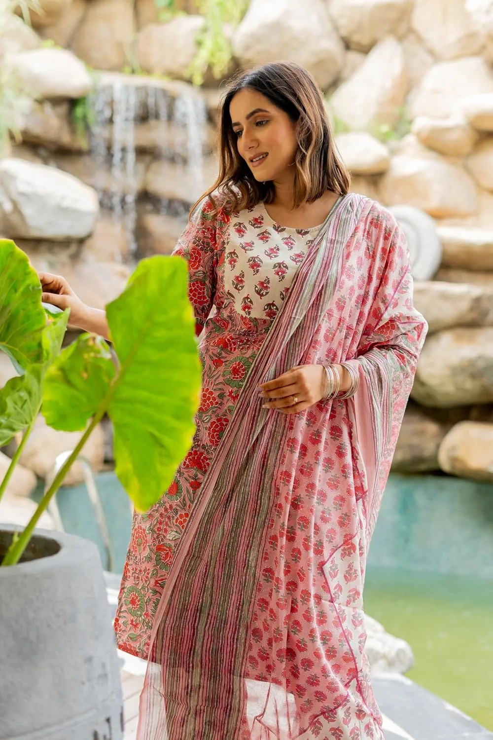 kurta trouser dupatta set 6