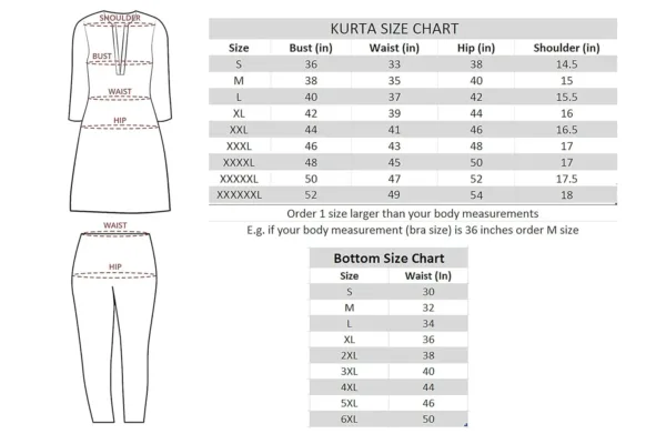 kurta trouser dupatta set 7