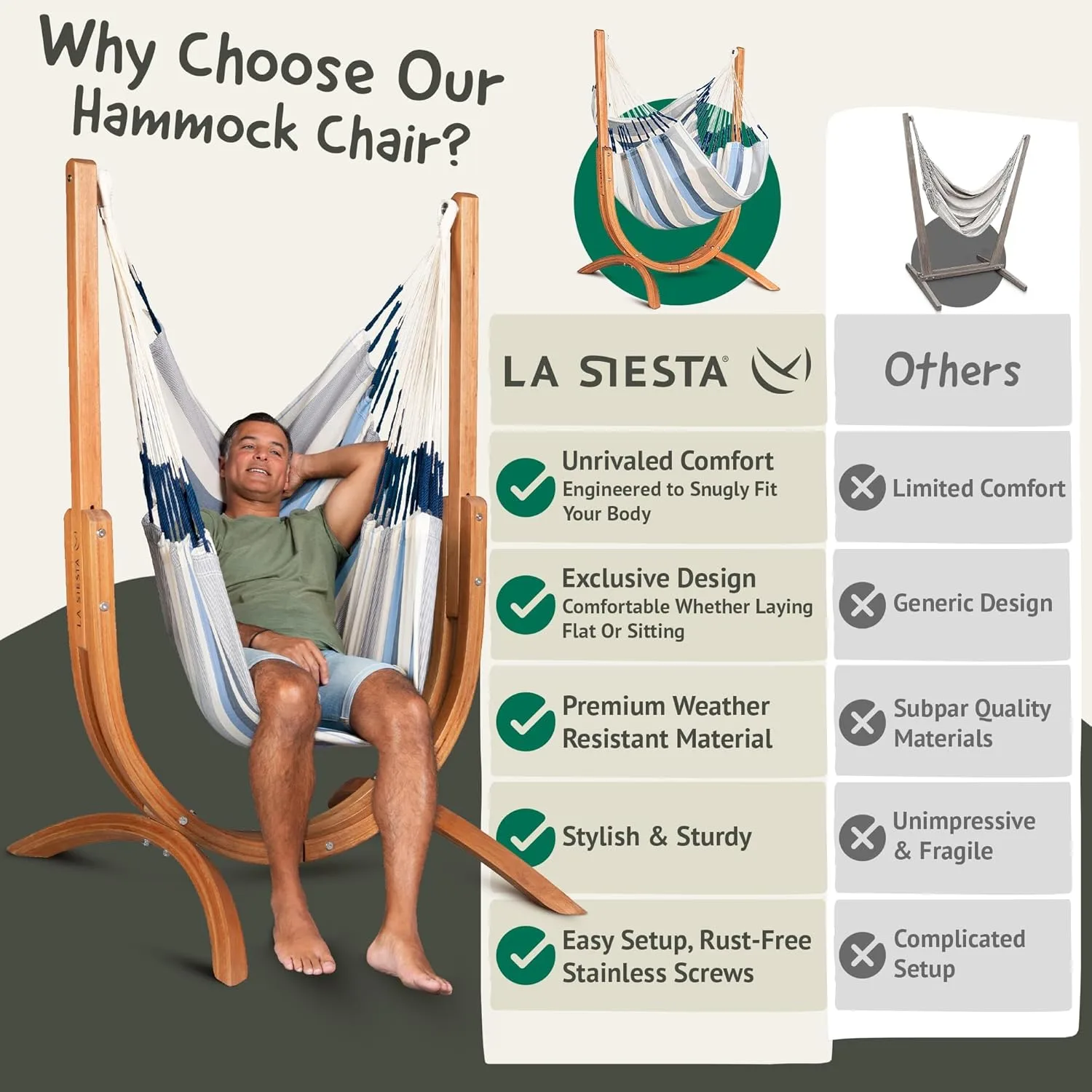 la siesta hammock chair 3