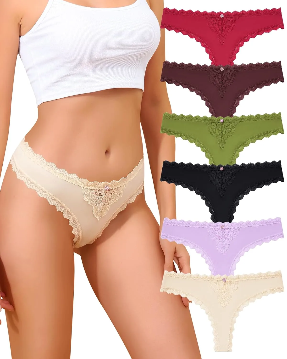 lace thongs panties 1