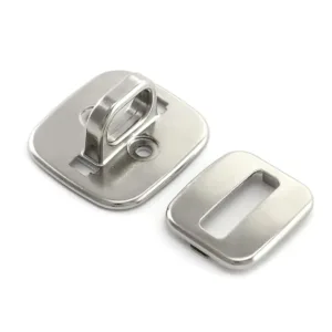 This 10-pack of QWORK steel laptop cable lock anchors provide a secure mounting point to protect laptops with keyed or combination cable locks from theft, featuring easy installation with included screws and mounting tape.