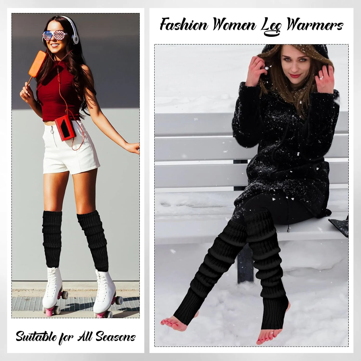 leg warmers knee socks 7