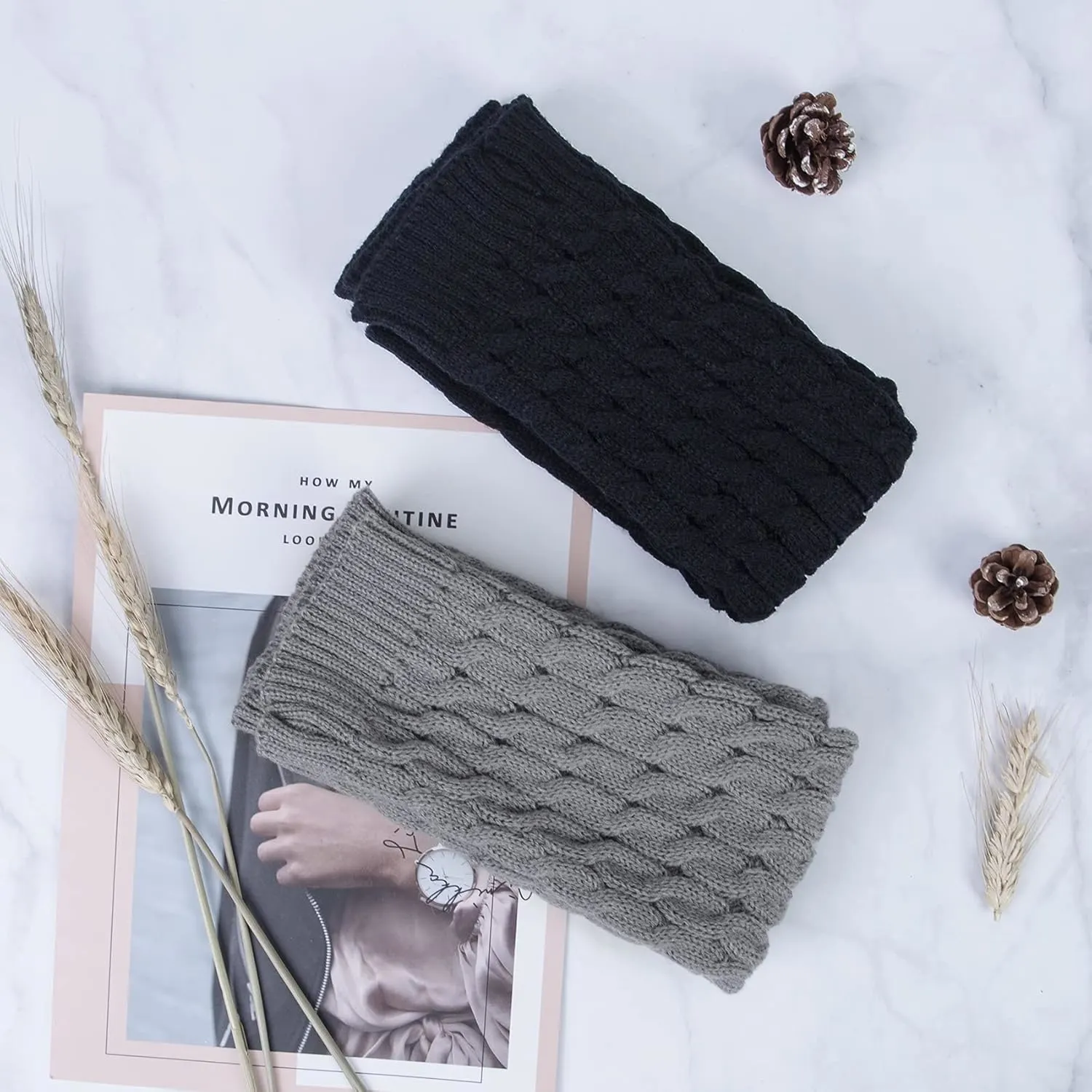 leg warmers women knit 2