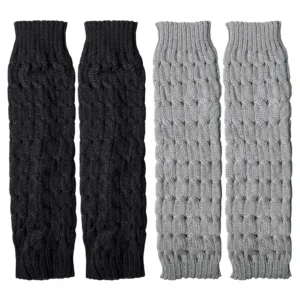 leg warmers women knit 3