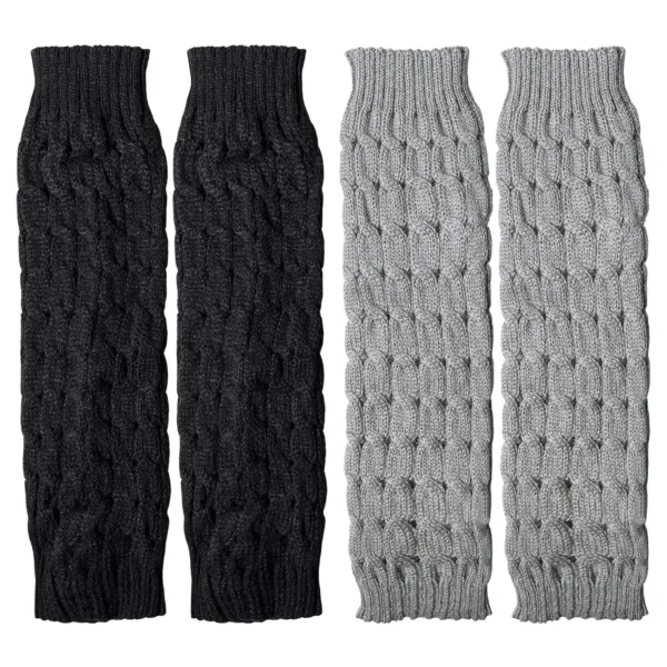 leg warmers women knit 3