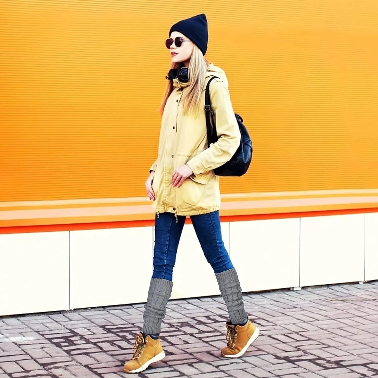 leg warmers women knit 5