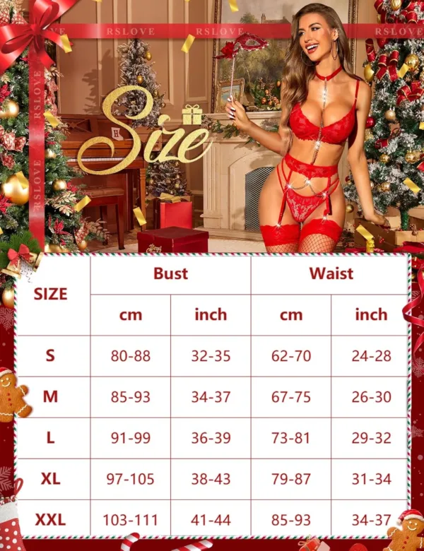 lingerie set garter belt 4