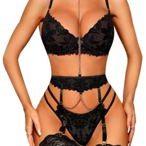 lingerie set garter belt 7
