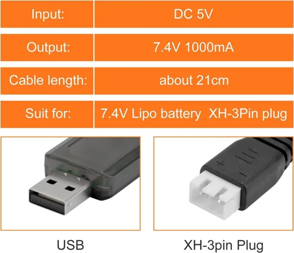 lipo battery usb charger 3