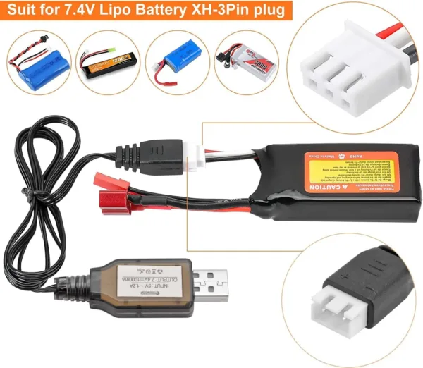 lipo battery usb charger 5