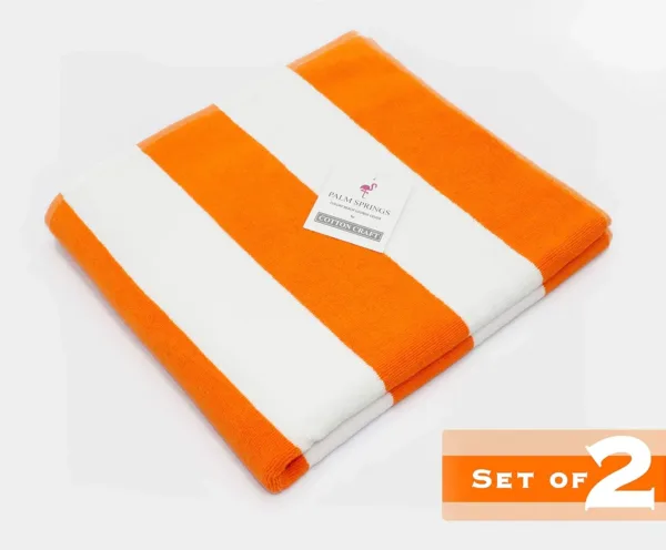 lounge chair cover orange 2