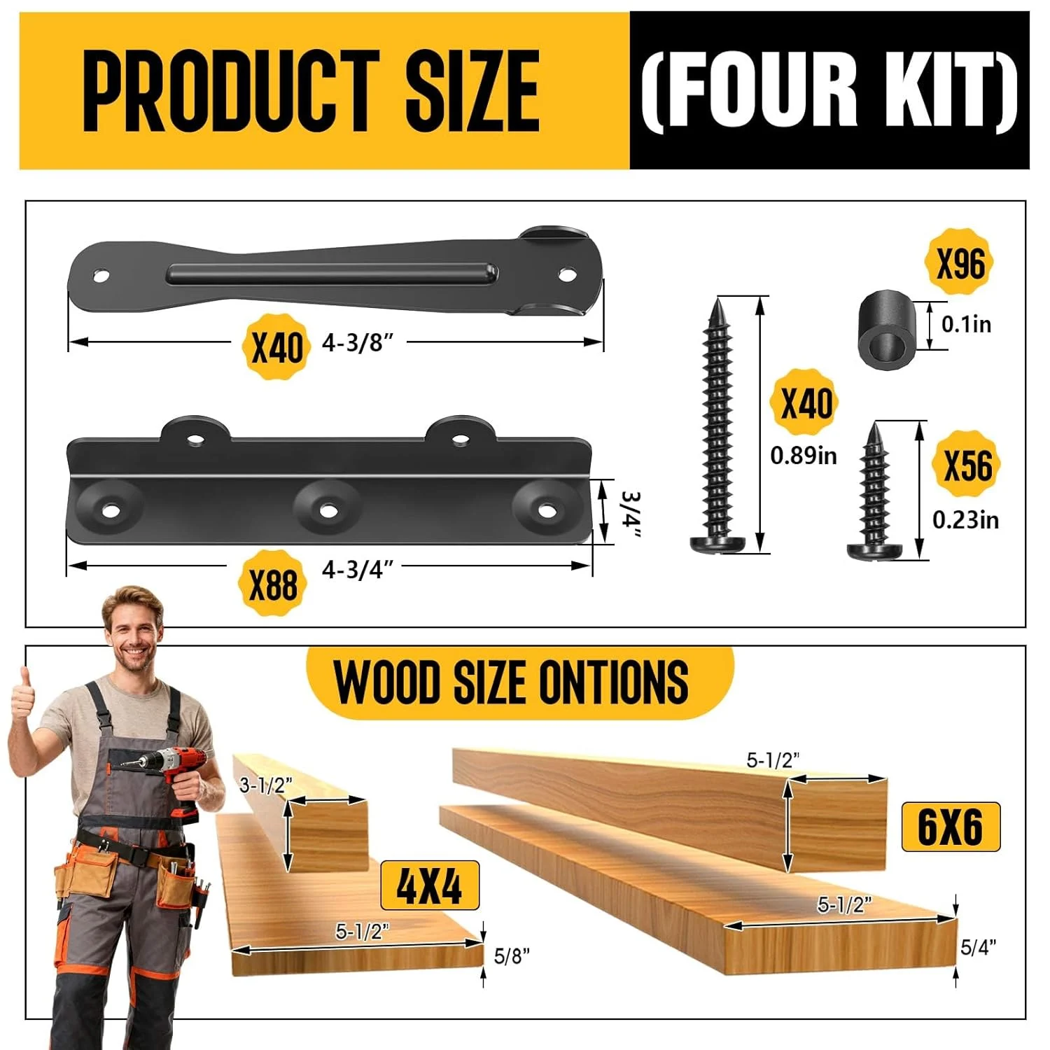 louver bracket kit 2