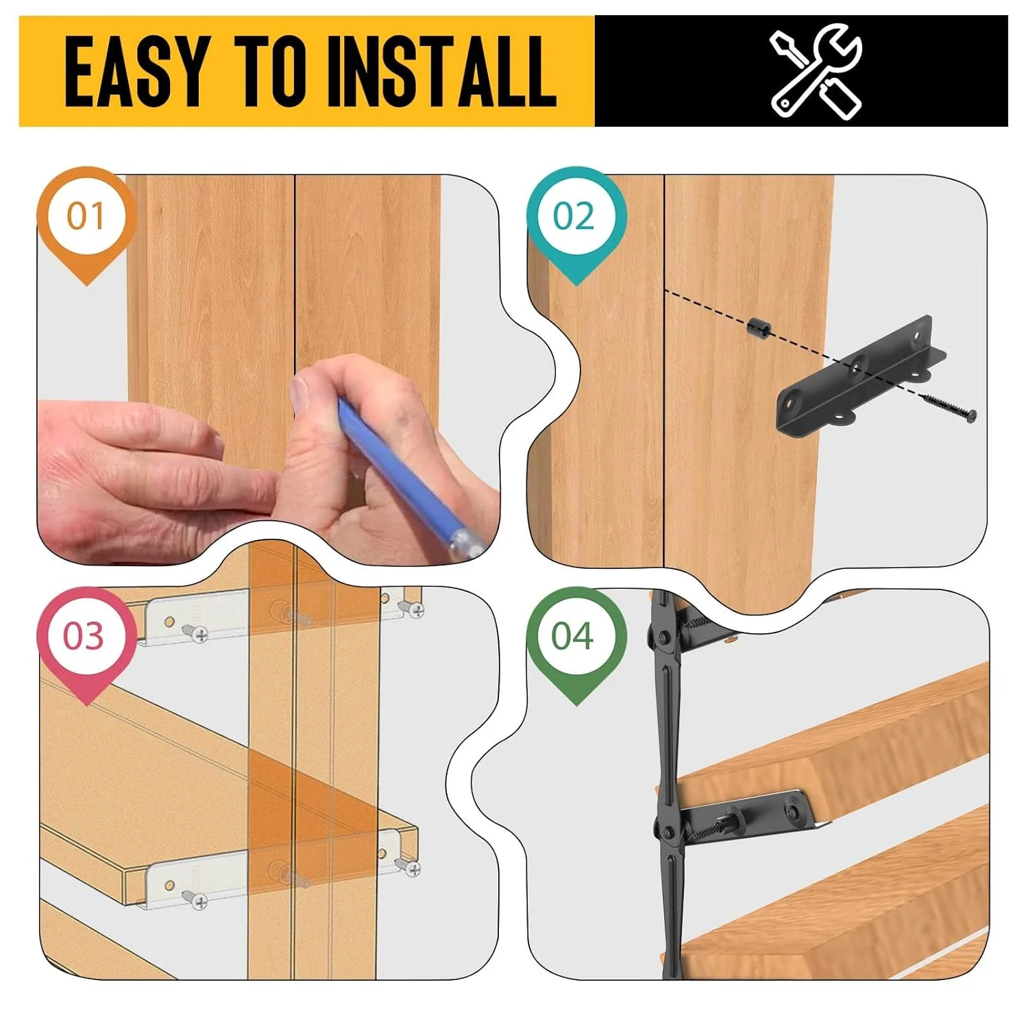 louver bracket kit 6