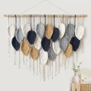 macrame wall hanging boho 1
