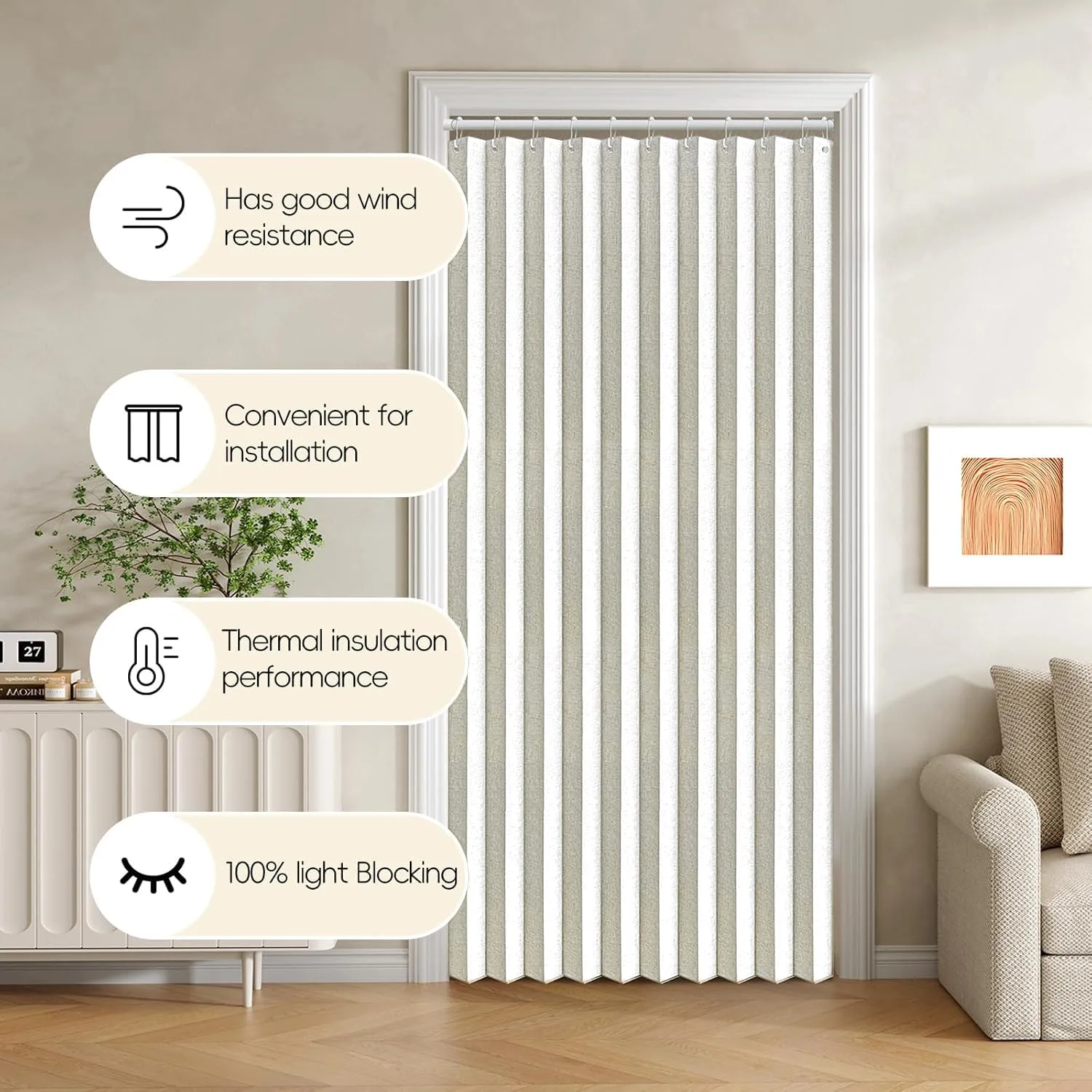 magnetic blackout door curtain 4