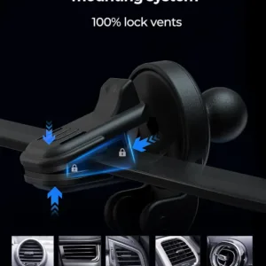 This magnetic car charger with active cooling and 15W Qi2 certified fast wireless charging securely holds and charges iPhones 12 through 16 and compatible magnetic cases, using an air vent mount.
