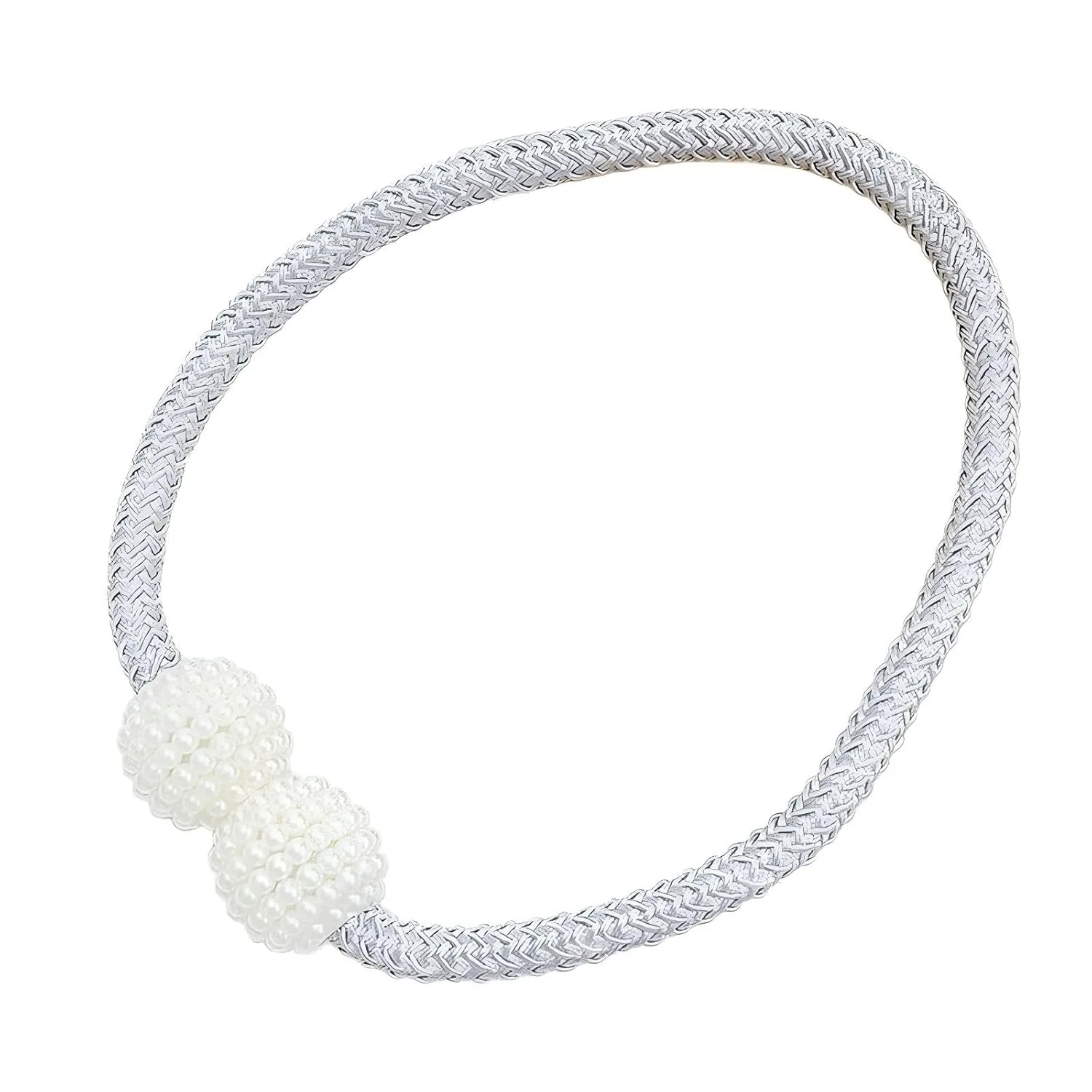 magnetic curtain tiebacks grey 3