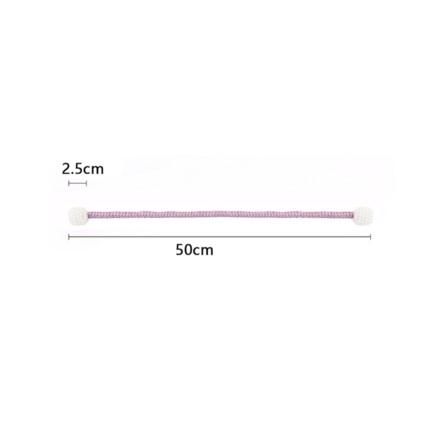 magnetic curtain tiebacks grey 5