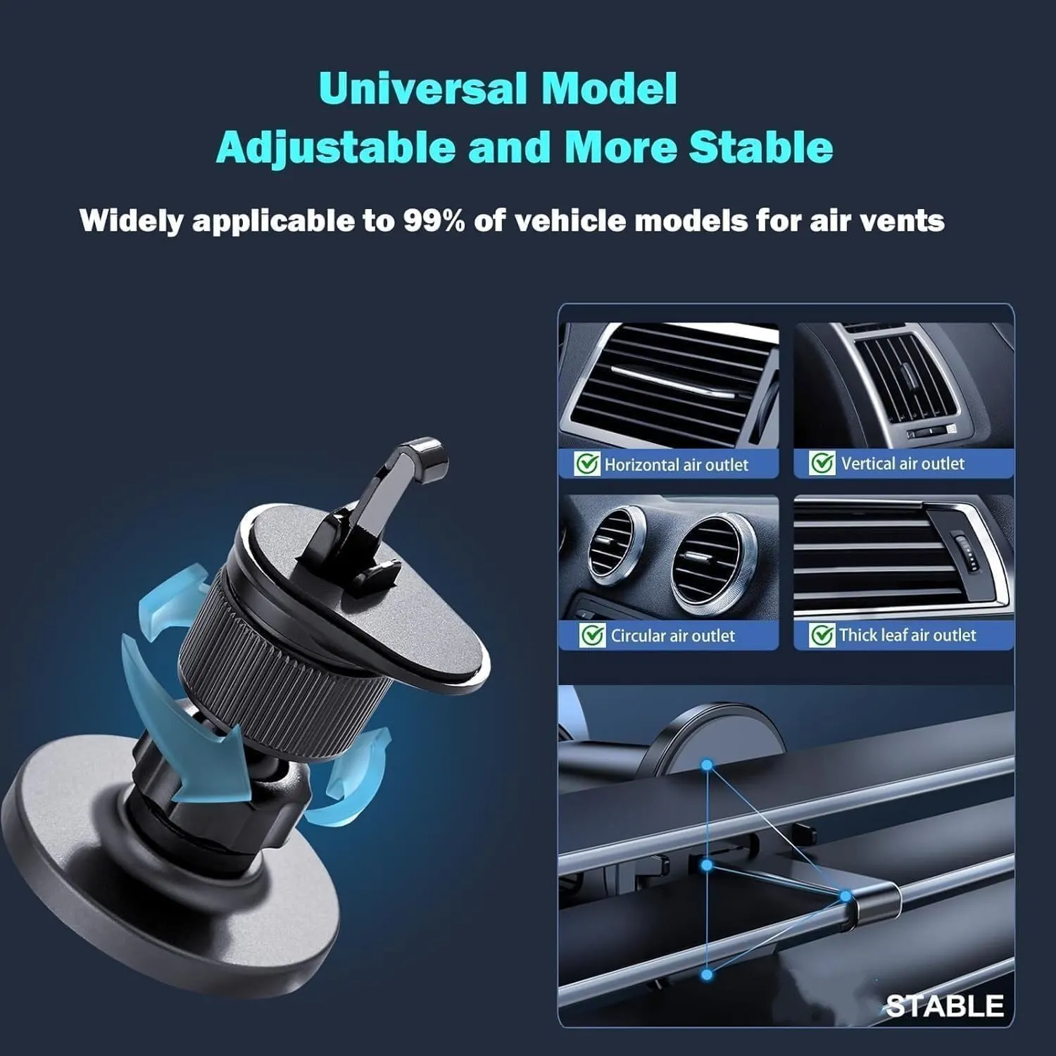 magnetic wireless car charger 2