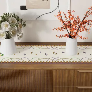 mardi gras table runner 4
