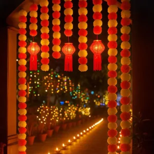 marigold garland decorations 5