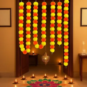 marigold garland decorations 7