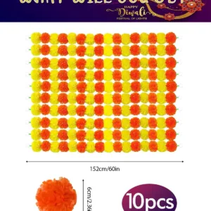 marigold garland flowers 2