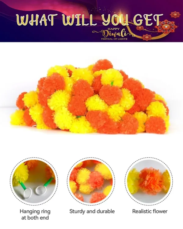 marigold garland flowers 3