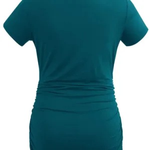 maternity dress ruched 4