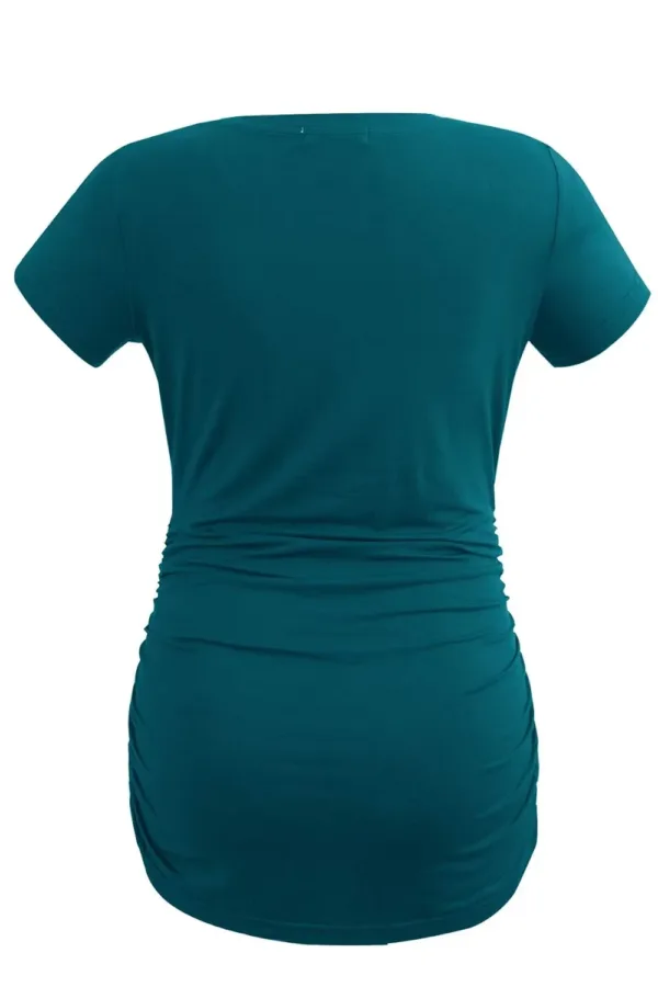 maternity dress ruched 4