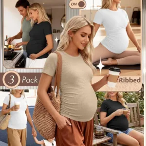 maternity shirts pack 3
