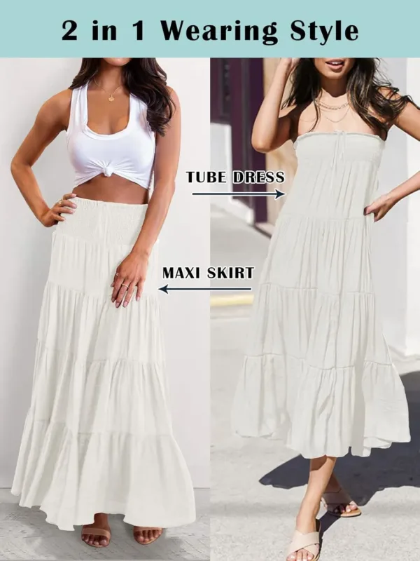 maxi skirt women summer 4