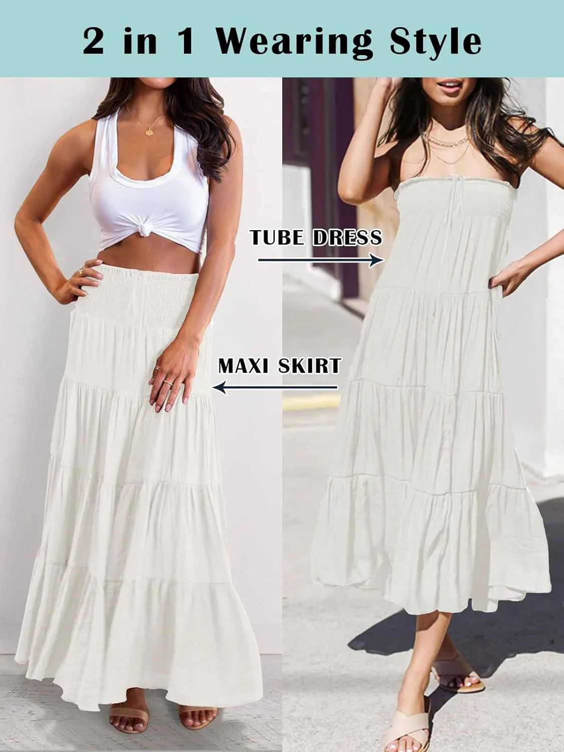 maxi skirt women summer 4