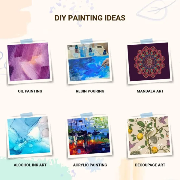 mdf wood craft magnets 6