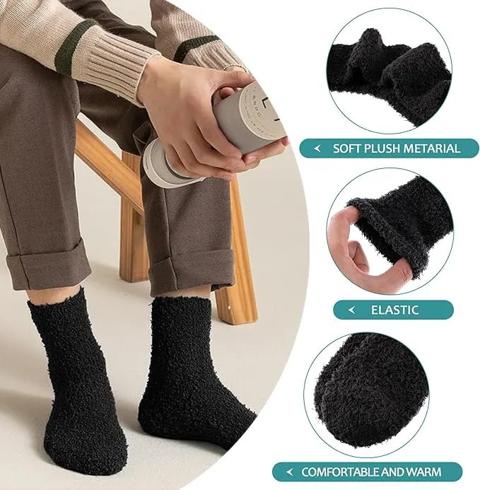 men fuzzy socks 2
