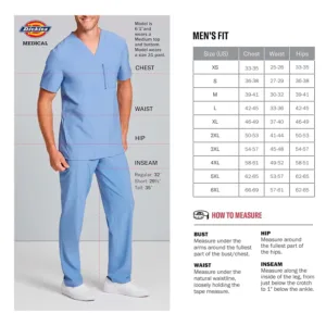 These men's natural rise straight leg pants feature a functional inside drawstring and a 29-inch inseam.