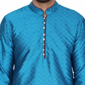 mens art silk kurta 4