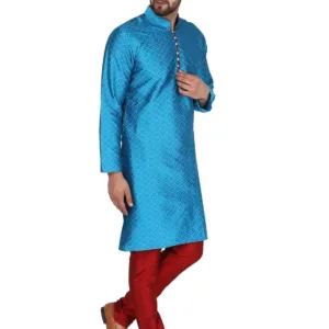 mens art silk kurta 5