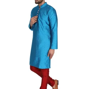 mens art silk kurta 6