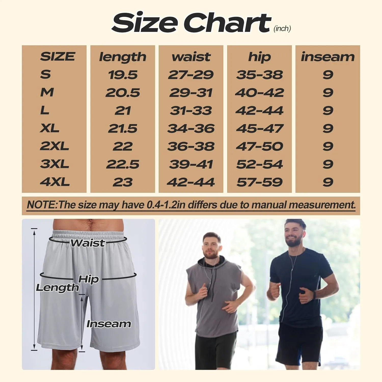 mens athletic shorts 6